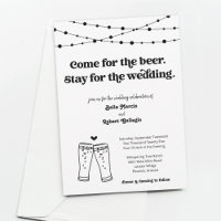 Funny Beer Theme Boda