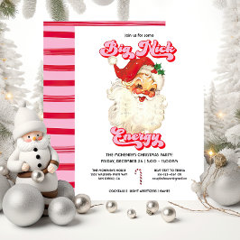 Invitación Funny Big Nick Navidades Fiesta