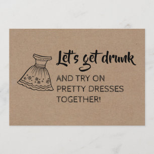 Invitación Funny Bridesmaid / Propuesta de doncella de honor