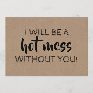 Invitación Funny Bridesmaid / Propuesta de doncella de honor