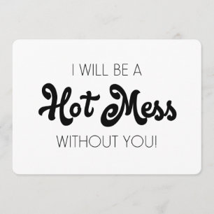 Invitación Funny Bridesmaid / Propuesta de doncella de honor