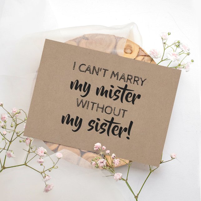 Invitación Funny Bridesmaid / Propuesta de doncella de honor (Subido por el creador)