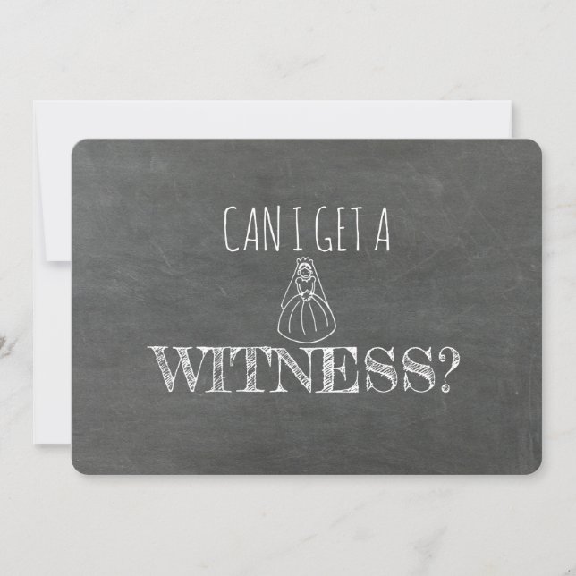 Invitación Funny Bridesmaid / Propuesta de doncella de honor (Anverso)