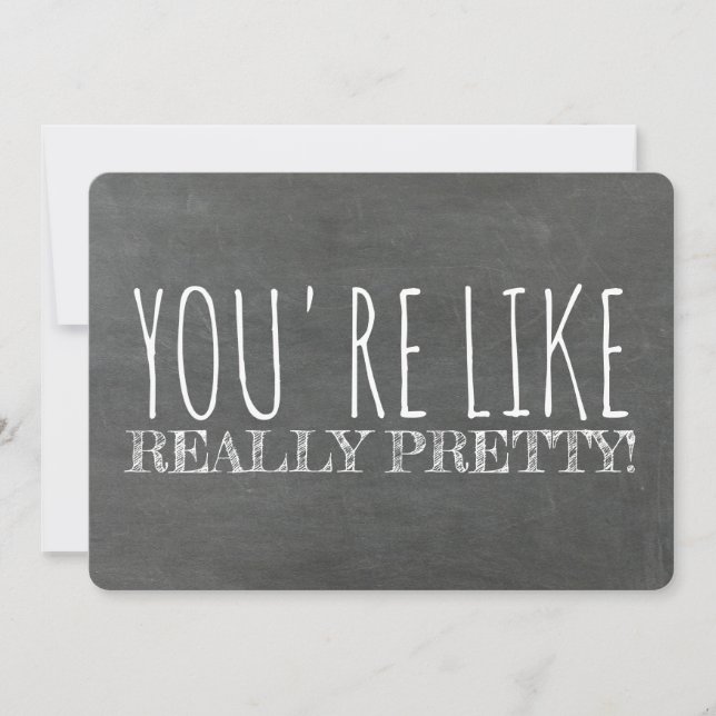 Invitación Funny Bridesmaid / Propuesta de doncella de honor (Anverso)