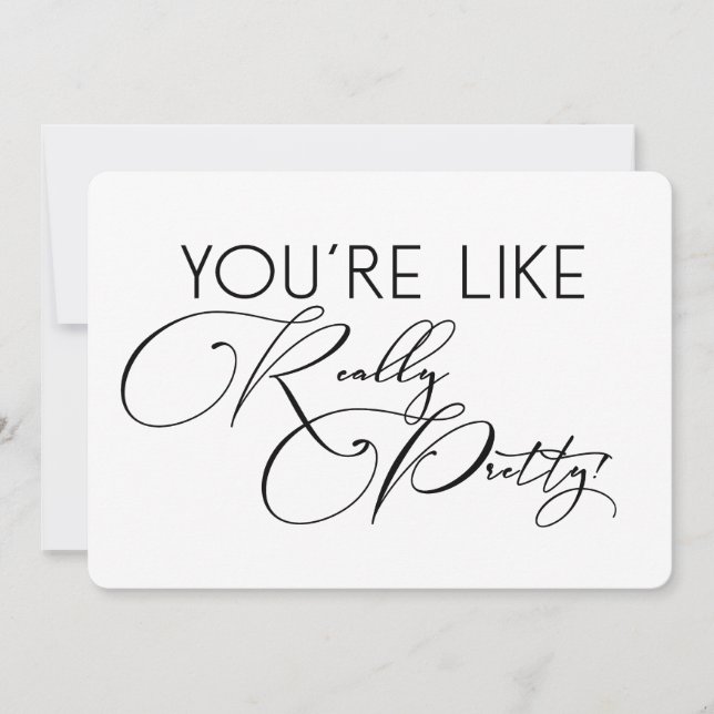 Invitación Funny Bridesmaid / Propuesta de doncella de honor (Anverso)