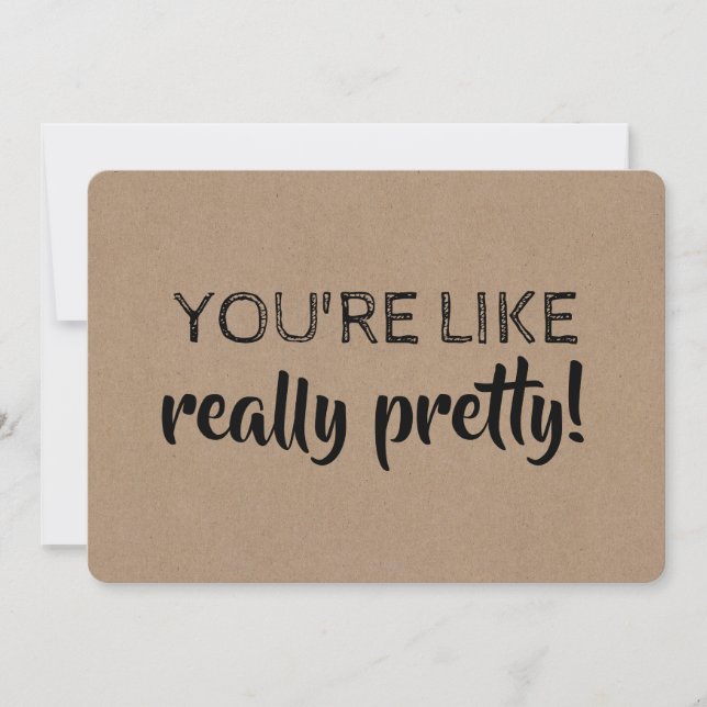 Invitación Funny Bridesmaid / Propuesta de doncella de honor (Anverso)