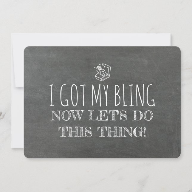 Invitación Funny Bridesmaid / Propuesta de doncella de honor (Anverso)