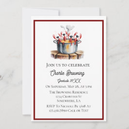 Invitación Funny Cajun Graduation Party