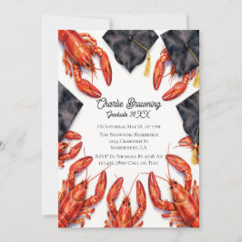 Invitación Funny Cajun Graduation Party Invitation