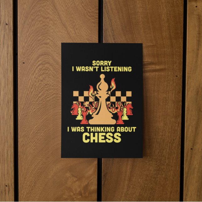 Invitación Funny Chess Quote Gift for Chess Players & Lovers (Funny Chess Quote Gift for Chess Players & Lovers Invitation)