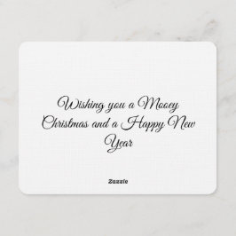 Invitación Funny Cool Cow Mooey Christmas Farm Holiday Humor