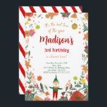 Invitación Funny Elf Birthday Party<br><div class="desc">Invitación divertida a la fiesta de cumpleaños de Elf</div>