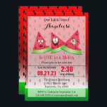 Invitación Funny Face Watermelon Kid cumplió 00 años<br><div class="desc">Divertida Face Watermelon Kids Cualquier Invitación de Cumpleaños de Edad lista para su personalización. Excelente para unos pequeños, primero, segundo, tercero, cuarto, quinto, sexto, séptimo, octavo, noveno, décimo, etc... cumpleaños. ⭐ Este Producto es 100% Personalizable. Gráficos y/o texto se pueden agregar, borrar, mover, cambiar de tamaño, girar, etc... 99% de...</div>