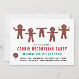 Invitación Funny Fiesta de decoración de cookies para adultos