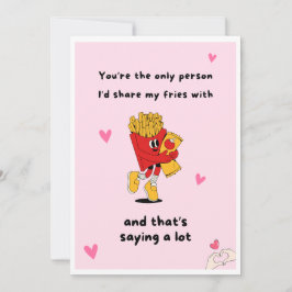 Invitación Funny Foodie Greeting Card Set