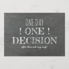 Invitación Funny Groomsman o la mejor propuesta de hombre