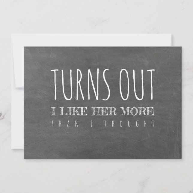 Invitación Funny Groomsman o la mejor propuesta de hombre (Anverso)