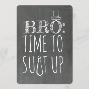 Invitación Funny Groomsman o la mejor propuesta de hombre