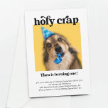 Invitación Funny Holy Crap Mascota Cat Dog Fiesta de cumpleañ<br><div class="desc">¡Santo Crap! Una divertida invitación de cumpleaños para tu querido amigo peludo (perro,  gato,  serpiente,  lo que sea).</div>