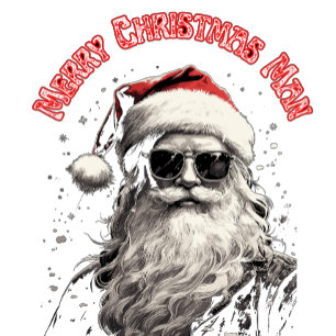 Invitación Funny Merry Christmas Fiesta