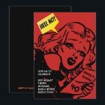 Invitación FUNNY Over the Hill Birthday Invita - Retro COMIC<br><div class="desc">1.Muchos de los artículos que se presentan aquí pueden utilizarse en varias ocasiones distintas a las indicadas, simplemente editando el texto según sea necesario. __________________________________________________________________________________ Si necesita ayuda, buscar elementos coincidentes o desea un diseño personalizado, póngase en contacto con el Diseñador LeahG a través de la ficha que aparece a...</div>