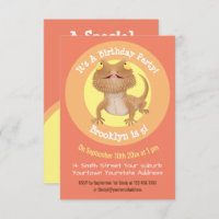 Funny personalizado de dragón barbudo