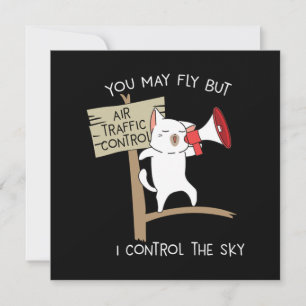 Invitación Funny Pilot Aviation Traffic Controller Statem
