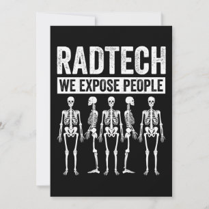 Invitación Funny Radiólogo Chiste Radiología Humor Rad Tech