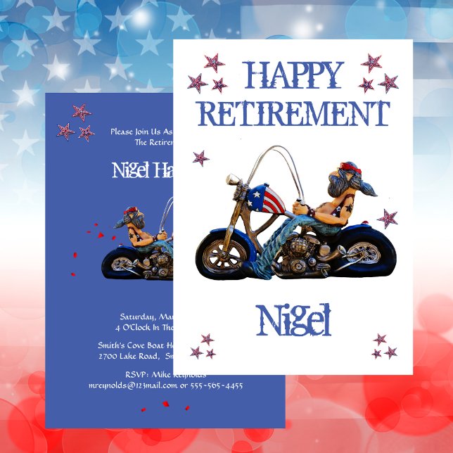 Invitación Funny Retirement Fiesta (Subido por el creador)