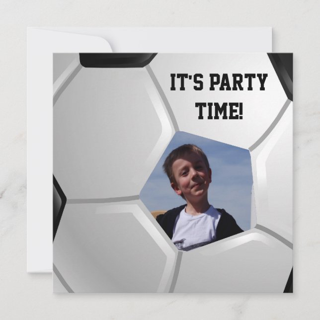 Invitación Fútbol (Anverso)
