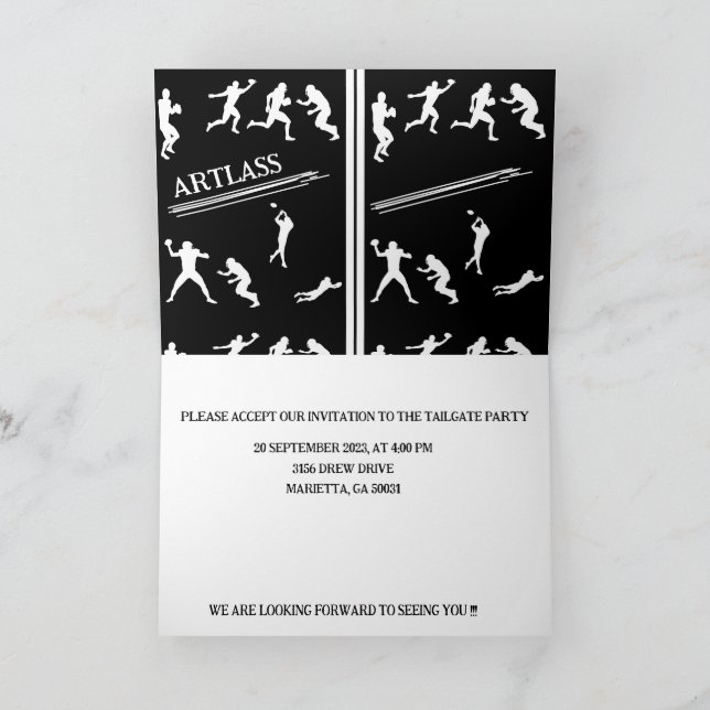 Invitación Fútbol (Interior)