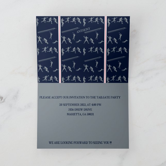 Invitación Fútbol (Interior)