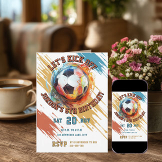 Invitación Fútbol 