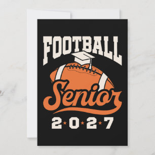 Invitación Fútbol Graduación Senior 2027