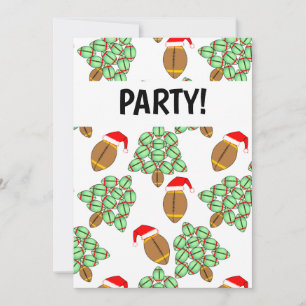 Invitación Fútbol navidad