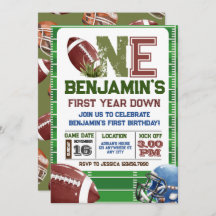 Fútbol Primer Año Abajo Cumpleaños