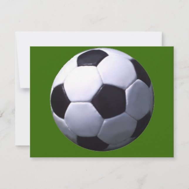 Invitación Fútbol real (Anverso)