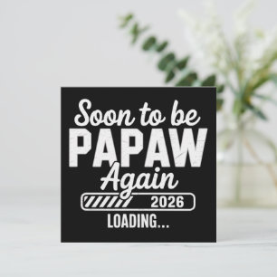 Invitación Futuro Papaw de nuevo aprox. 2026 Futuro Nuevo Pad