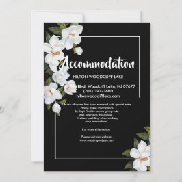 Invitación Gabinete de alojamiento de la Rosa Blanca de época