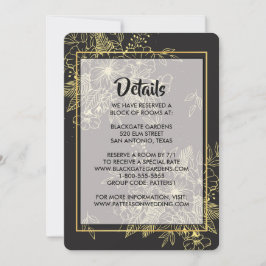 Invitación Gabinete de Rosas de Oro