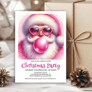 Invitación Gafas de sol divertidas de Santa Claus Invitacione