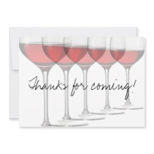 Gafas De Vino Rojo Elegantes