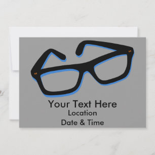 Invitación Gafas Nerd de Guay
