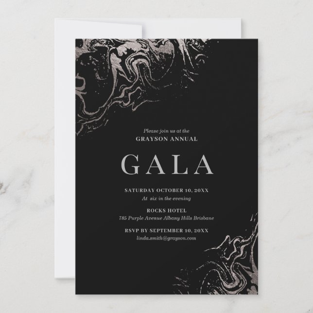 Invitación Gala (Anverso)