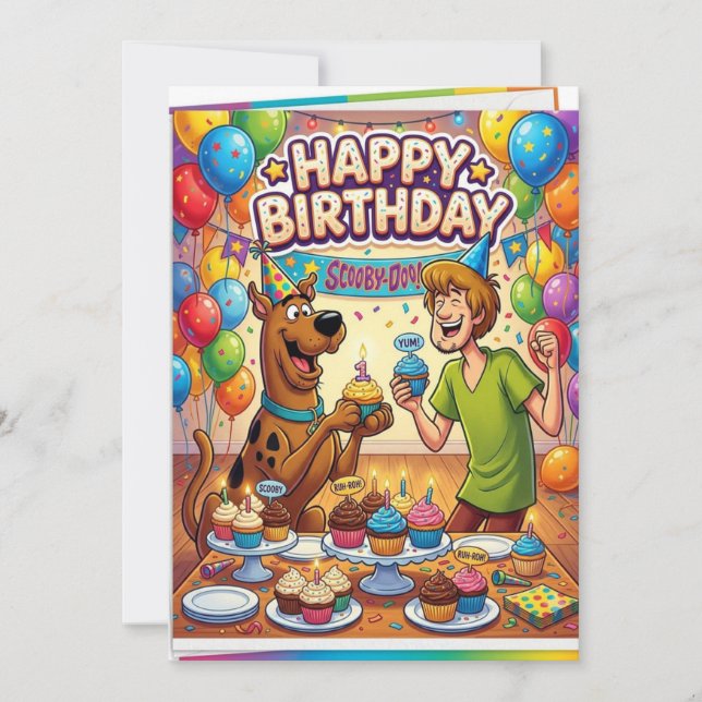 Invitación Gala de cumpleaños del misterio dorado (Anverso)