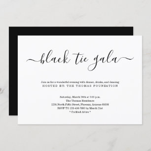 Invitación Gala de los azotes negros