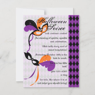 Invitación Gala de Masquerade