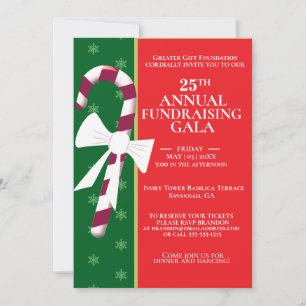 Invitación Gala editable del evento de caridad de candy candy