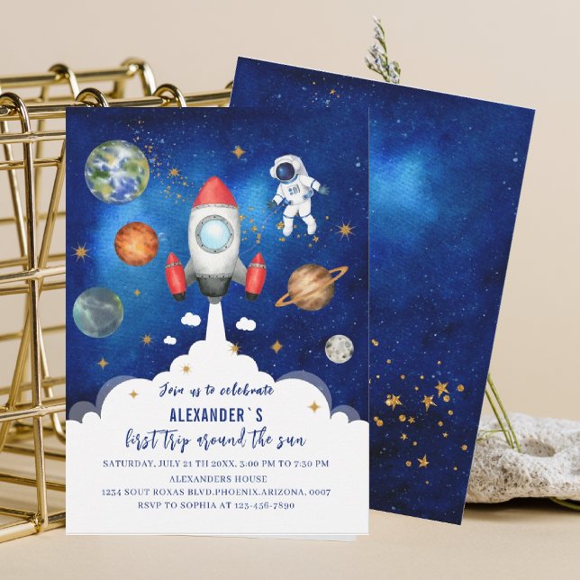 Invitación Galaxia del Espacio Ultraterrestre Starry celebra  (Subido por el creador)