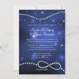 Invitación Galaxia Símbolo Infinito Navía Amor Twinkling Estr